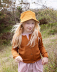 Kid Llama Silk Cardigan