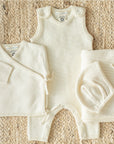 4-pcs. Newborn Set in String-bag