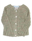 Baby Alpaca Rib Cardigan